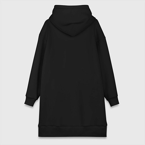 Женская толстовка-платье SAMURAI KEANU REEVES / Черный – фото 2