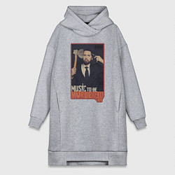 Женское худи-платье Eminem, цвет: меланж