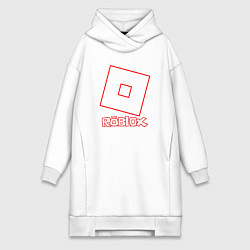 Женское худи-платье ROBLOX, цвет: белый
