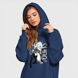 Женское худи-платье No Game No Life, цвет: тёмно-синий — фото 2