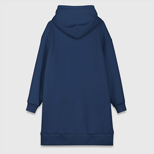 Женская толстовка-платье GoombaSleep / Тёмно-синий – фото 2