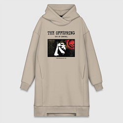 Женское худи-платье The Offspring out of control, цвет: миндальный