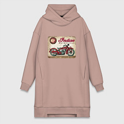 Женская толстовка-платье Indian motorcycle 1901