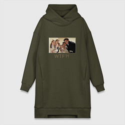 Женская толстовка-платье Bridgerton WTF