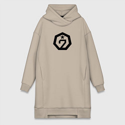 Женская толстовка-платье Got7 mark