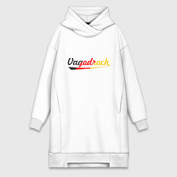 Женское худи-платье Vagodroch CAPITAL, цвет: белый