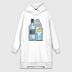 Женская толстовка-платье Джин