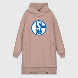Женская толстовка-платье Schalke 04 fc club