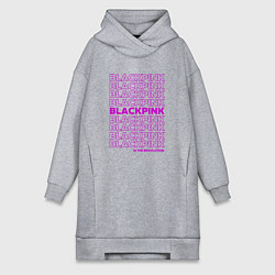 Женская толстовка-платье Blackpink kpop - музыкальная группа из Кореи