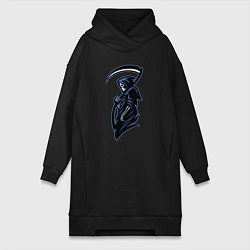 Женская толстовка-платье Grim reaper