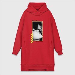 Женское худи-платье Depeche Mode a question of lust, цвет: красный