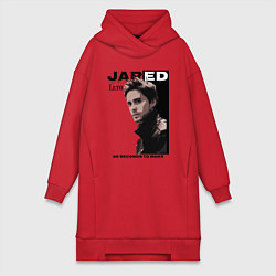 Женское худи-платье Jared Joseph Leto 30 Seconds To Mars, цвет: красный