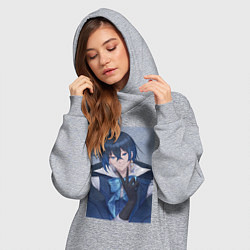 Женское худи-платье Ванитас в костюме, цвет: меланж — фото 2