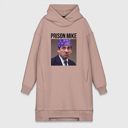 Женская толстовка-платье Prison mike Michael Scott - офис