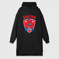 Женская толстовка-платье Sport soccer club