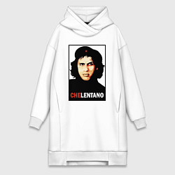 Женское худи-платье Che guevara - Chelentano, цвет: белый