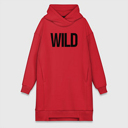 Женская толстовка-платье Wild