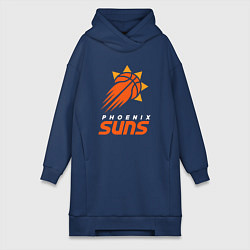 Женское худи-платье Команда Финикс Санз, цвет: тёмно-синий