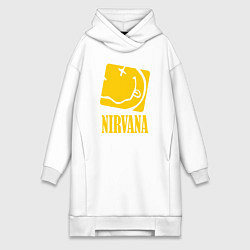 Женская толстовка-платье Nirvana Cube