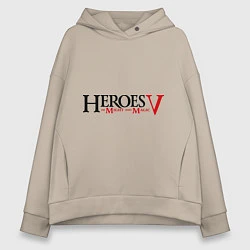 Женское худи оверсайз Heroes V