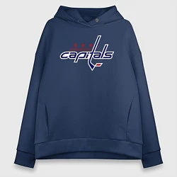 Женское худи оверсайз Washington Capitals