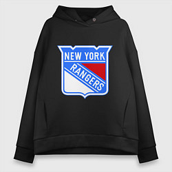 Женское худи оверсайз New York Rangers