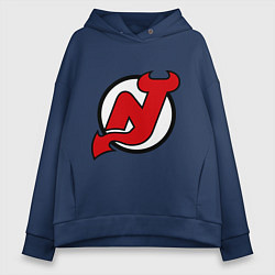 Женское худи оверсайз New Jersey Devils