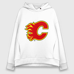 Женское худи оверсайз Calgary Flames