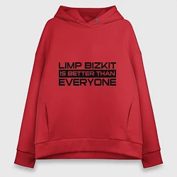 Женское худи оверсайз Limp Bizkit: Everyone