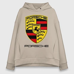 Женское худи оверсайз Porsche Stuttgart