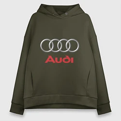 Женское худи оверсайз Audi
