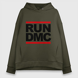 Женское худи оверсайз Run DMC