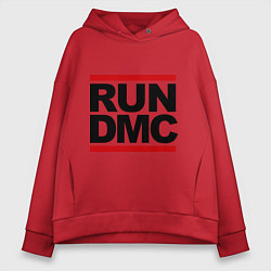 Женское худи оверсайз Run DMC