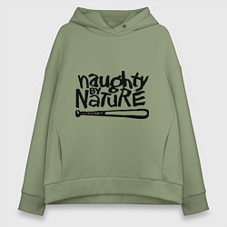 Женское худи оверсайз Naughty by nature