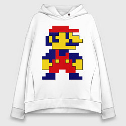 Женское худи оверсайз Pixel Mario