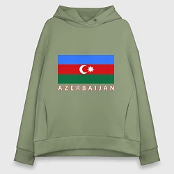 Женское худи оверсайз Азербайджан