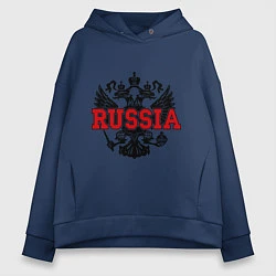 Женское худи оверсайз Russia Coat