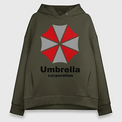 Женское худи оверсайз Umbrella corporation