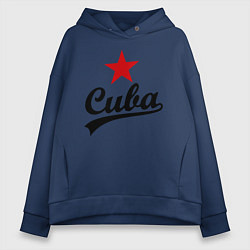 Женское худи оверсайз Cuba Star