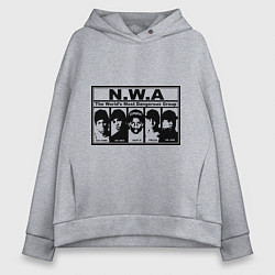 Женское худи оверсайз NWA