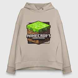 Женское худи оверсайз Minecraft: Pocket Edition