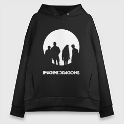 Женское худи оверсайз Imagine Dragons