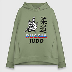 Женское худи оверсайз Russia Judo