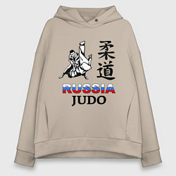 Женское худи оверсайз Russia Judo