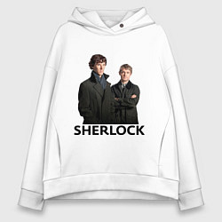 Женское худи оверсайз Sherlock