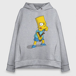 Женское худи оверсайз Bart Bully
