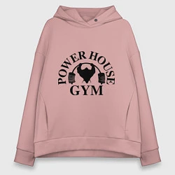 Женское худи оверсайз Power House Gym