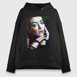 Женское худи оверсайз Lorde Art