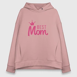 Женское худи оверсайз Best Mom