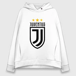 Женское худи оверсайз Juventus FC: 3 stars